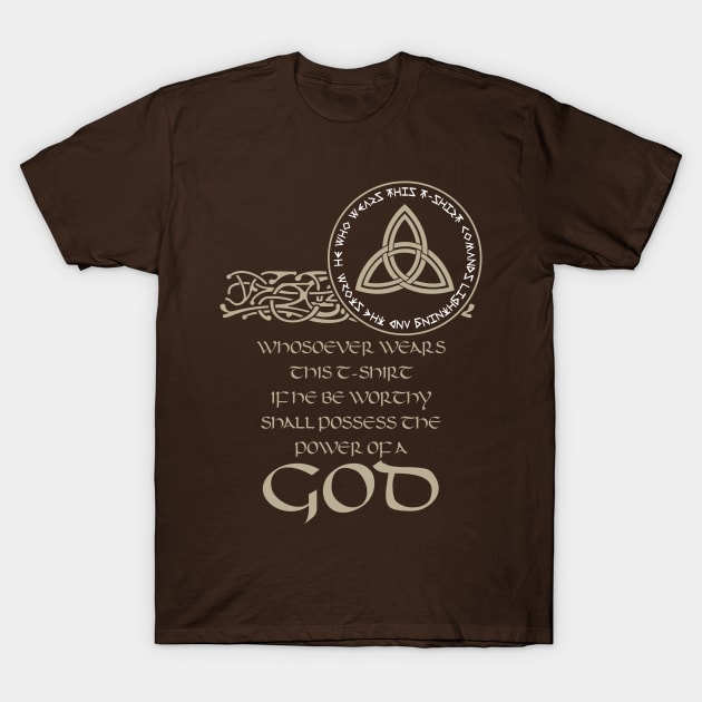 Thor's hammer T-Shirt by sisidsi